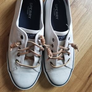 Sperry top sider white sneaker 7.5